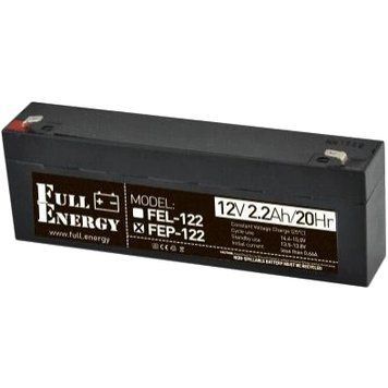 Full Energy FEP-122 2.2А&bull;г 12В Свинцево-кислотна акумуляторна батарея 99-00009197 фото