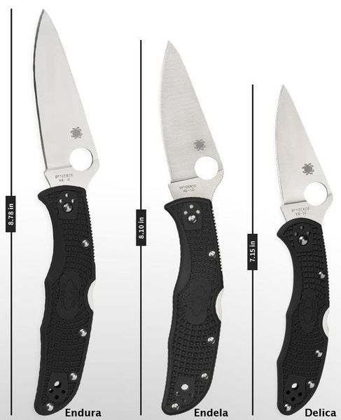 Нож Spyderco Endela C243PBK 871357 фото