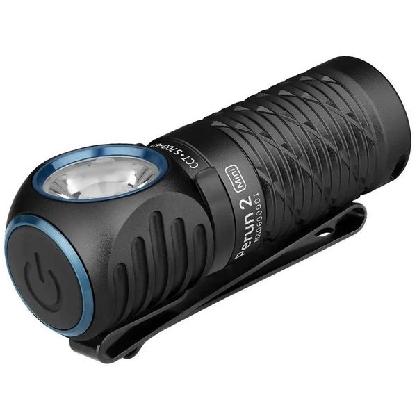 Ліхтар Olight Perun 2 Mini Black + Налобне кріплення (1100 Lm) 23703929 фото