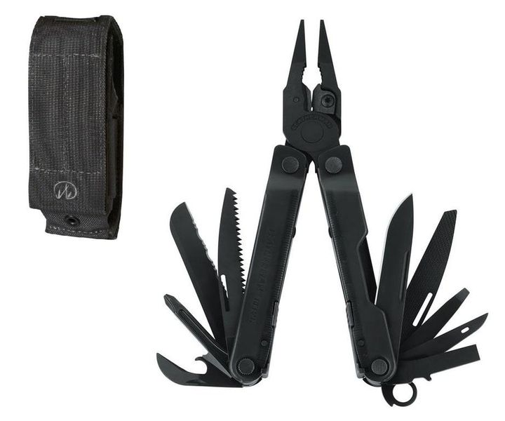 Мультитул Leatherman Rebar Black + чехол Molle 831563 4000346 фото