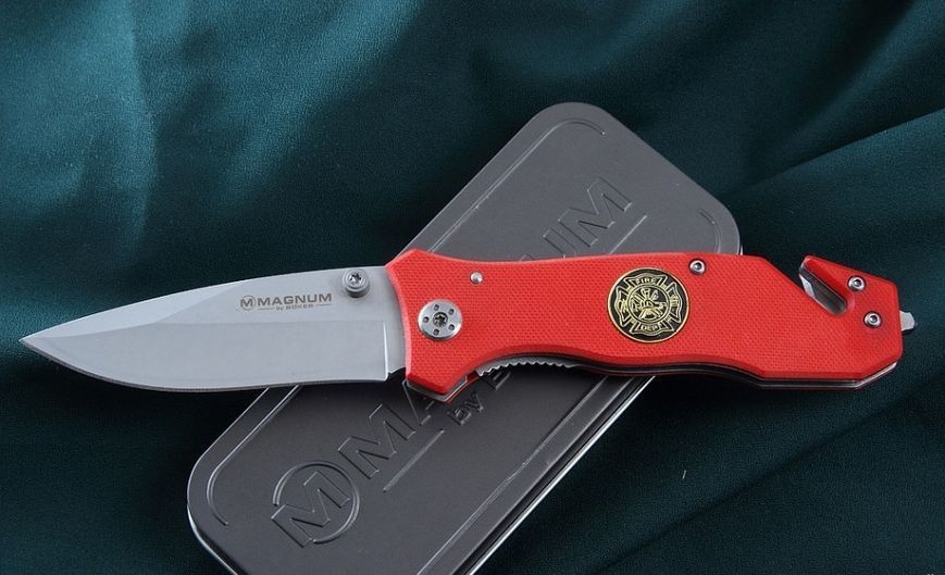 Нож Boker Magnum Fire Brigade 01MB366 23730574 фото