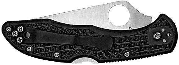 Ніж Spyderco Delica 4 Напівсеррейтор C11PSBK 870250 фото