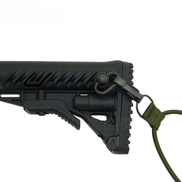 Приклад телескопический с амортизатором FAB Defense для AK 47, песочный SBTK47FK+GLR16 7000456 фото