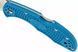Ніж Spyderco Delica 4 Flat Ground Blue VG-10 FRN C11FPBL 871572 фото 5