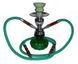 Кальян стеклянный Тыковка HUKA на 2 персони, H-22 см, Зеленый, хром DN18157 V77554497 фото 2