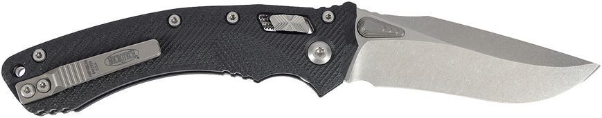 Нож Microtech Amphibian Stonewash Black 137RL-10FLGTBK 14090563 фото