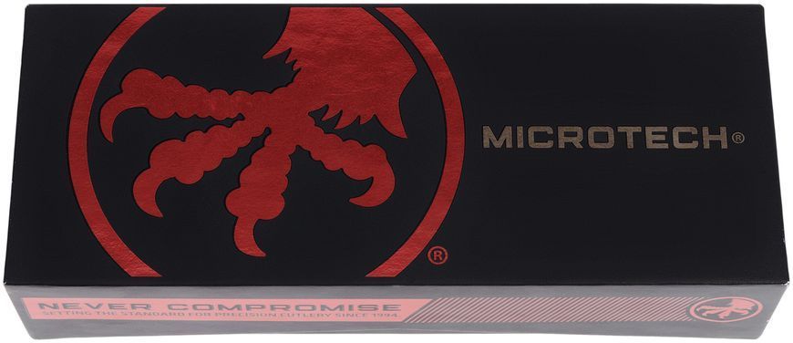 Нож Microtech Amphibian Stonewash Black 137RL-10FLGTBK 14090563 фото