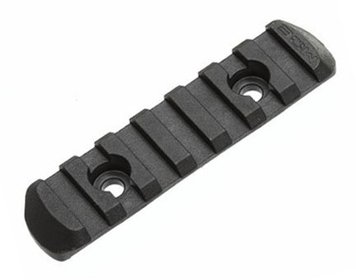 Планка Magpul MOE Polymer Rail Weaver/Picatinny на 7 слотів пластикова на M-LOK MAG407-BLK 7000506 фото