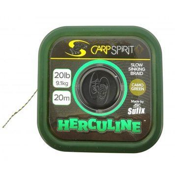 Повідковий матеріал HERCULINE BRAID 20 м,11,3 кг /25LB/CAMO GREEN (ACS640068) Y33441360 фото