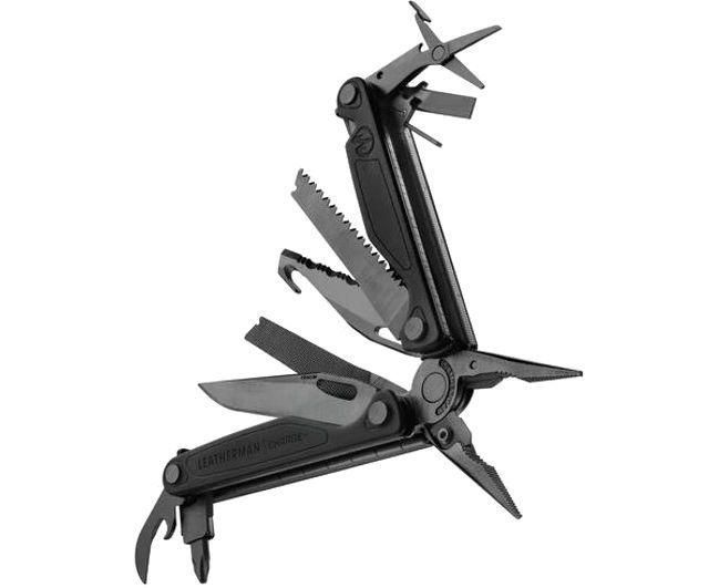 Мультитул Leatherman Charge Plus Black + чохол Molle + метричні біти + кліпса + кільце для темляка 832601 4007801 фото