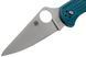 Ніж Spyderco Delica 4 Blue K390 C11FPK390 871431 фото 6