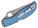 Ніж Spyderco Stretch 2 XL Blue Nishikin C258GFBLP 871640 фото 10