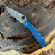 Ніж Spyderco Stretch 2 XL Blue Nishikin C258GFBLP 871640 фото 3