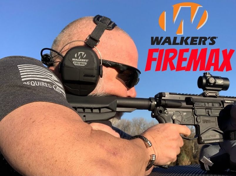 Активные наушники Walker's Firemax, задний держатель 17700135 фото