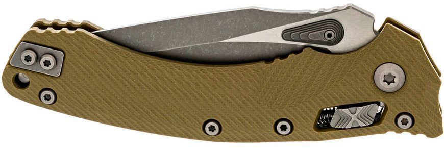 Нож Microtech Amphibian Apocalyptic OD Green 137RL-10APFLGTOD 14090585 фото