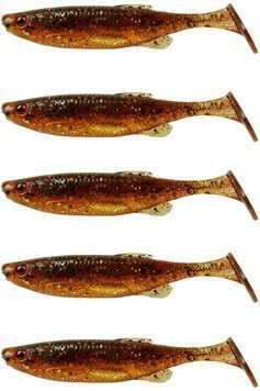 Силикон Savage Gear Fat Minnow T-Tail 75mm 5.0g Motoroil UV (5 шт/уп) 18544307 фото