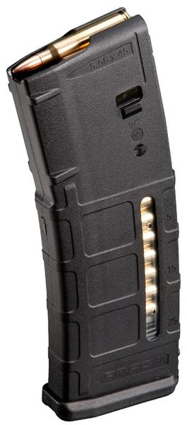 Магазин Magpul PMAG G2 Window 223 Rem (5,56x45) 30 патронів із вікном Чорний MAG570-BLK 36830579 фото