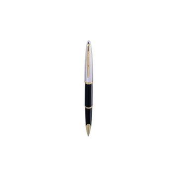 Ручка-роллер Waterman CARENE Deluxe Black/silver RB S0699980 2132 фото