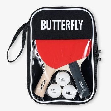 Набір для настільного тенісу Butterfly Racket Set Easy 2 Bats 3 Balls (6257623202) 932197 фото
