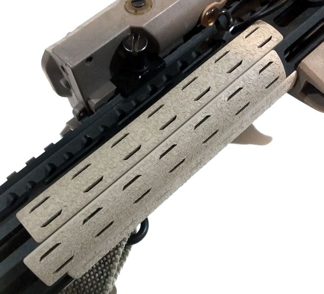 Накладка захисна на цівку BCM 5.5'' M-Lok (5 шт. в уп.) Пісочна BCM-MCMR-RP-FDE-5 15120139 фото