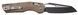 Ніж Microtech MSI Black Blade Fluted G-10 Tan 210-1FLGTBK 14090882 фото 3