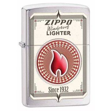 Запальничка Zippo Trading Cards Срібляста 28831 V77550566 фото