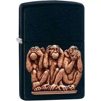 Запальничка Zippo Three Monkeys 29409 V77550563 фото