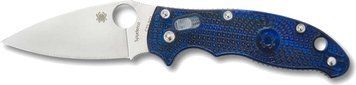 Ніж Spyderco Manix 2 Lightweight CTS-BD1N Translucent Blue FRCP C101PBL2 871182 фото