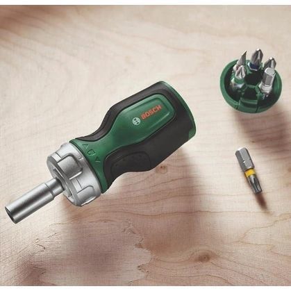 Bosch Bike (1600A027PN) Викрутка з тріскачкою + 6 біт 99-00023366 фото