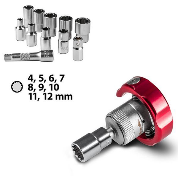 Отвертка с набором бит Trotec 40 pieces Bit and Socket Wrench Set (6200001005) DAS302815 фото