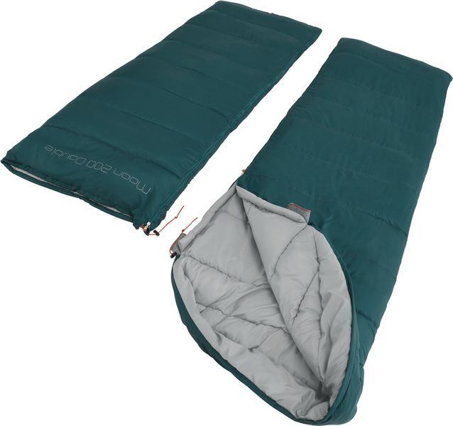 Спальний мішок Easy Camp Moon 200 Double/+5&deg;C Teal Left/Right (240187) 929748 фото