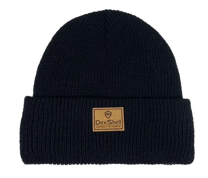 Шапка водонепроницаемая Dexshell Watch Beanie, черная 77401 фото