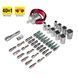 Отвертка с набором бит Trotec 40 pieces Bit and Socket Wrench Set (6200001005) DAS302815 фото 38