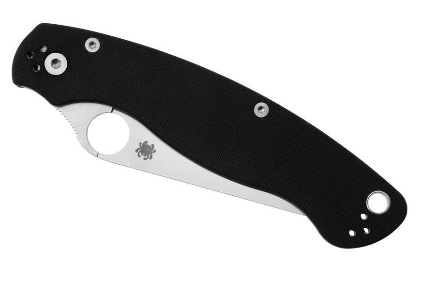 Ніж Spyderco Military 2 G-10 Серрейтор Black C36GS2 871697 фото