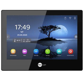Neolight ALPHA Hybrid black Відеодомофон 99-00022666 фото