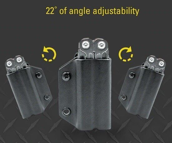 Чохол Clip & Carry для Leatherman Wingman, Sidekick, Rebar, Rev LWING-CF-BLK 4008072 фото