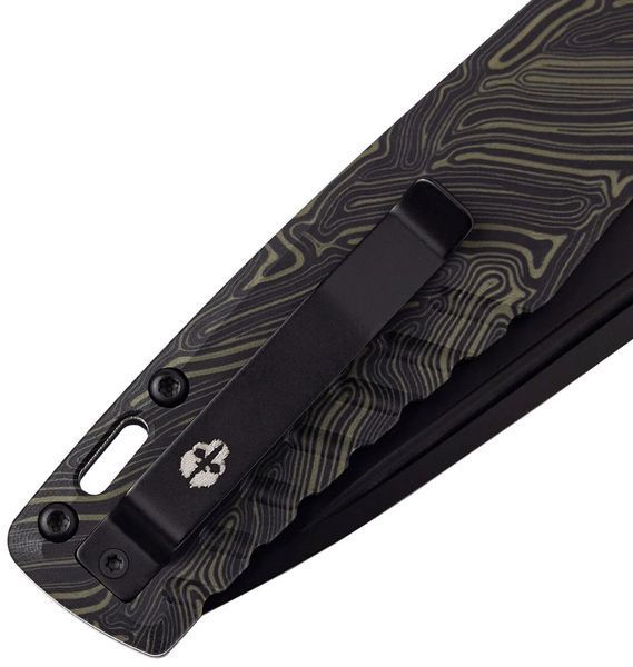 Ніж Tekto Knives F3 Charlie Damascus Black F3R_G1MX_D2BK1_ A1  40180009 фото