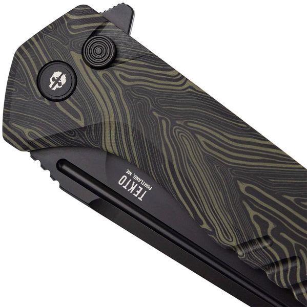 Ніж Tekto Knives F3 Charlie Damascus Black F3R_G1MX_D2BK1_ A1  40180009 фото