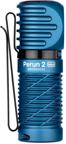 Ліхтар Olight Perun 2 Mini Midnight Blue + Налобне кріплення (1100 Lm) 23704384 фото