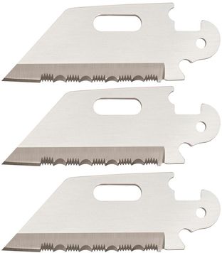 Клинок ножа Cold Steel Click-N-Cut Utility Serrated CS-40AP3C 12601485 фото