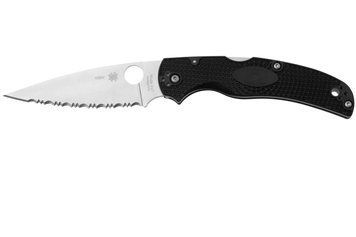Ніж Spyderco Native Chief Lightweight CTS-BD1N FRN Black Серрейтор C244SBK 871671 фото