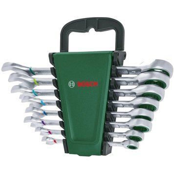 Bosch (1600A027PS) з тріскачкою 8 шт Набір ключів комбінованих 99-00023368 фото