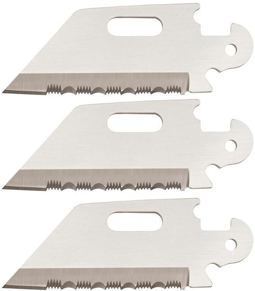 Клинок ножа Cold Steel Click-N-Cut Utility Serrated CS-40AP3C 12601485 фото