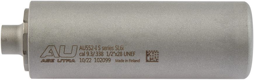 Саундмодератор Ase Utra SL6i (полегшений) .338 / 9,3 (під калібр 9х21) Різьба - 1/2"х28 (для KRISS Vector) 36740255 фото