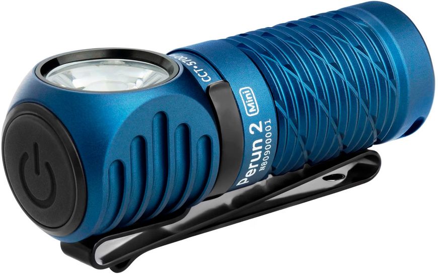 Ліхтар Olight Perun 2 Mini Midnight Blue + Налобне кріплення (1100 Lm) 23704384 фото