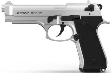 Пистолет стартовый Retay Mod 92 калибр 9 мм Chrome 11950321 фото