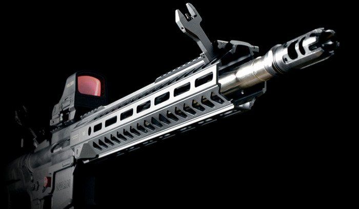 Цевье Strike Industries - Strike Rail Handguard for AR-15 - 13.5" Black SI-StrikeRail-135-BK 7001991 фото