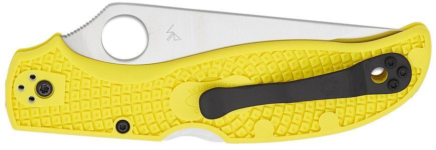 Нож Spyderco Stretch 2 XL Yellow H-2 Cеррейтор C258SYL 871651 фото