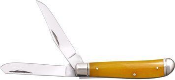 Нож Cold Steel Mini Trapper Yellow Bone CS-FL-MTRPR-Y 12601604 фото