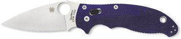 Ніж Spyderco Manix 2 G-10 Dark Blue C101GPDBL2 871298 фото